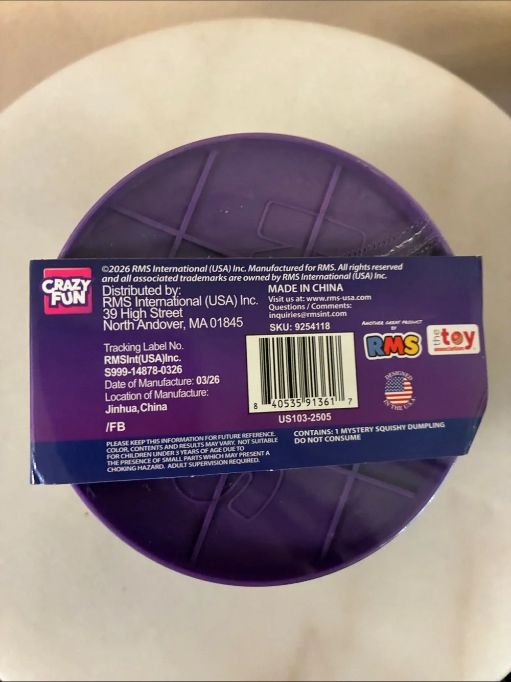 The Original Mystery Dumpling - Galaxy Edition Purple